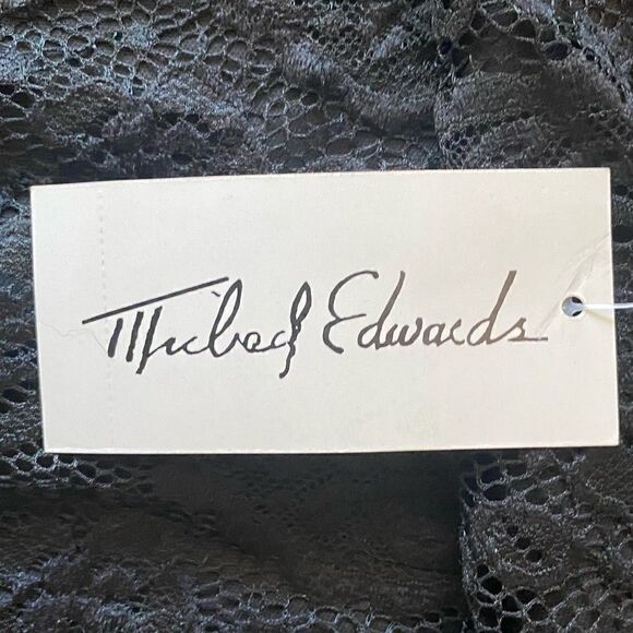šMichaelāEdwardsāBlackāLaceĀ DressāSizeāMediumāNWT! - Picture 7 of 10